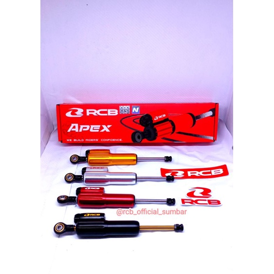 Jual Stering Damper Rcb Apex Stabilizer Stang Mm Dan Mm Shopee