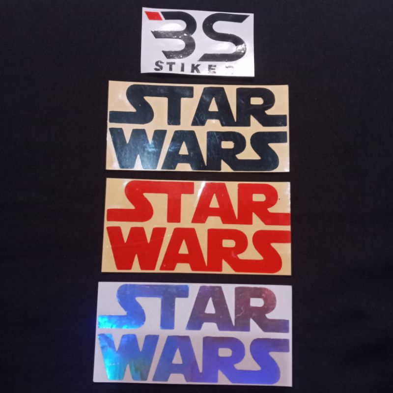 Jual STICKER STAR WARS CUTTING STICKER CUTTING MOTOR CUTTING STICKER ...