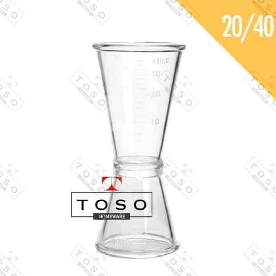 Jual Jigger Acrylic Transparant 2040ml Measure Cup Gelas Ukur Ganda Takar Shopee Indonesia 4531