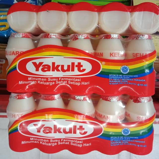 Jual Yakult 65 Ml X 5 Botol Minuman Susu Fermentasi Shopee Indonesia 9444