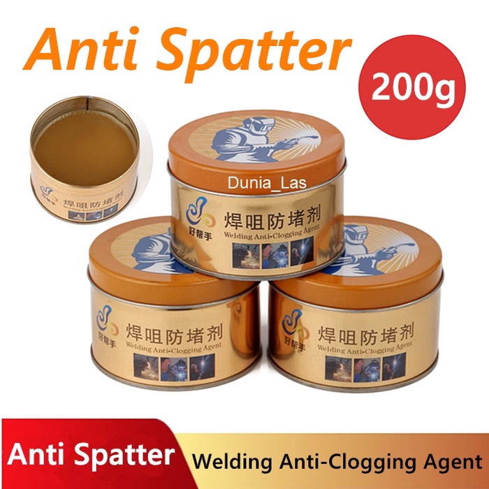 Jual Anti Spatter Paste Nozzle Tip Dip Gel Welding AntiClogging Agent 200g Shopee Indonesia