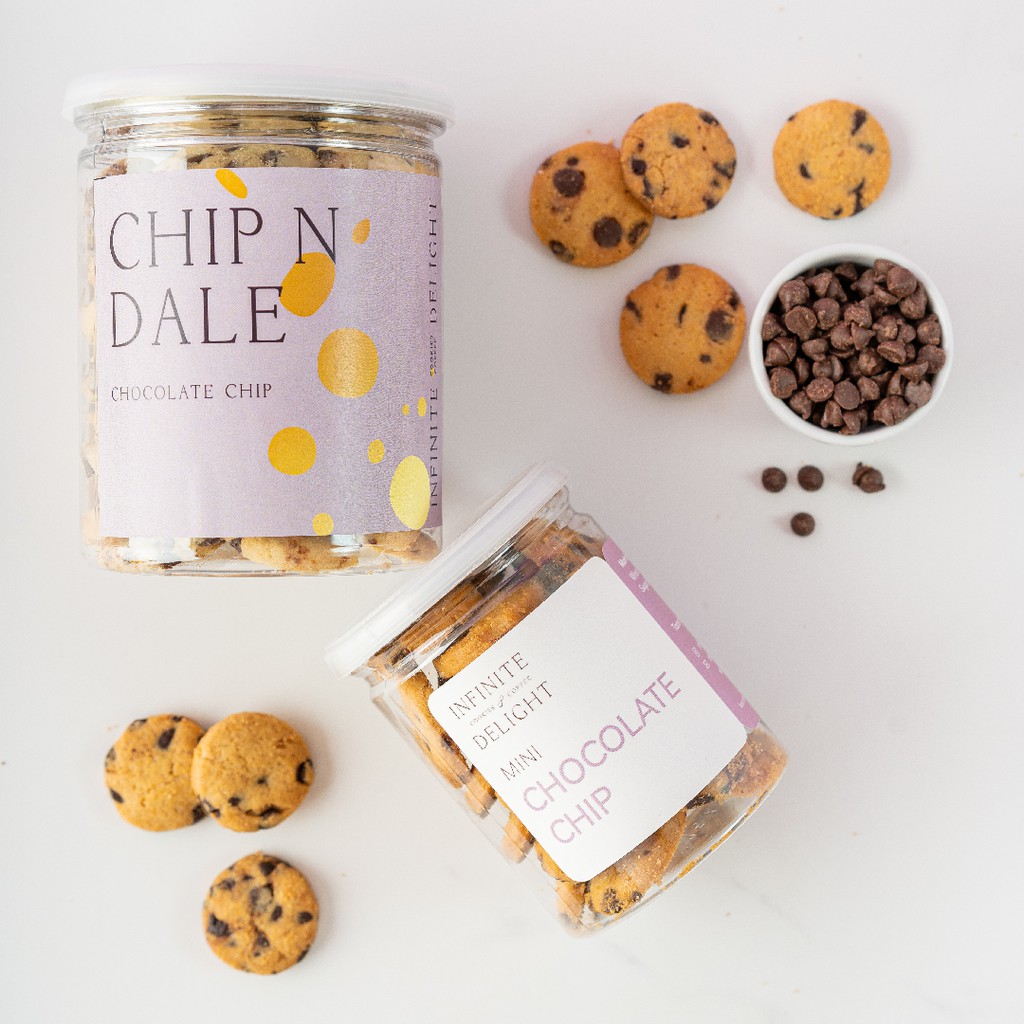 Jual Cookies Jar Mini Chocochip | Double Chocolate chip | Kue Kering by ...