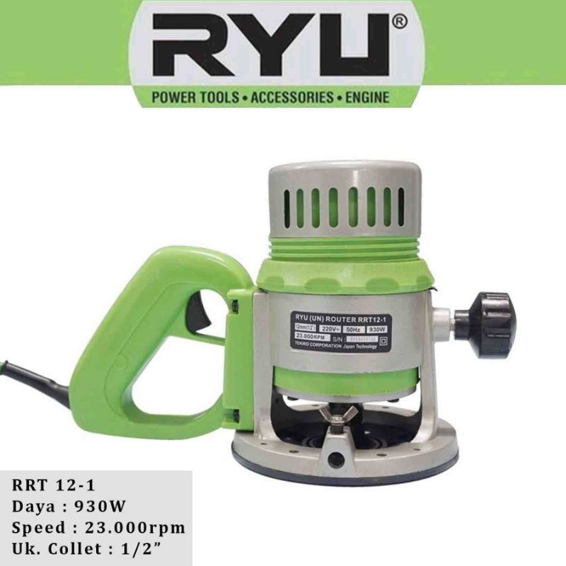 Jual Mesin Router RYU RRT12-1 / Mesin profil kayu / mesin serut kayu ...