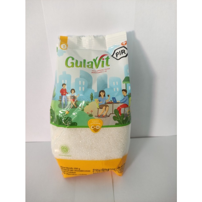 Jual Gula Pasir Gulavit 250 Gram Gula Bervitamin Shopee Indonesia 7342