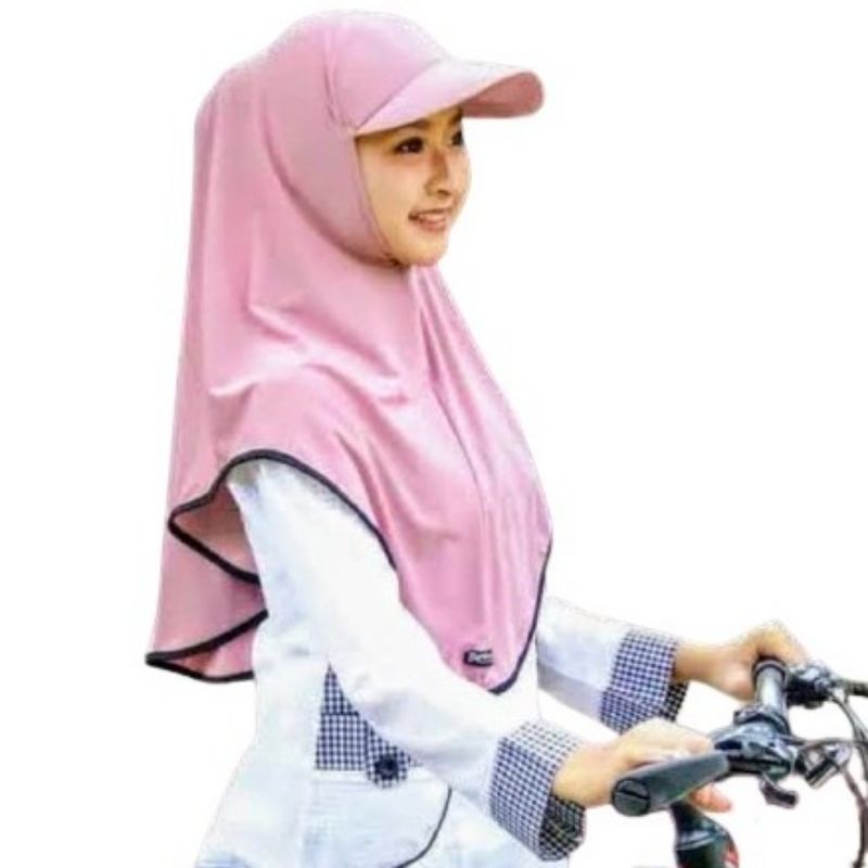 topi hijab sport