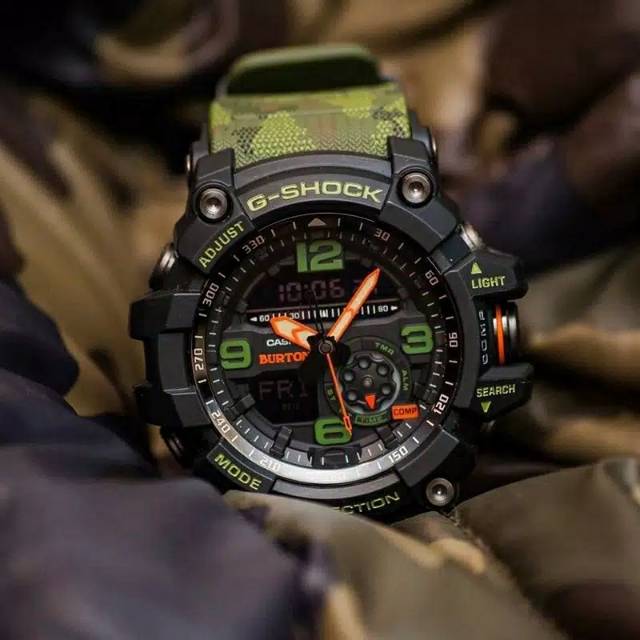 Jual Jam Tangan Pria GShock gg1000 mudmaster Army Warna Hijau Army JM36 Shopee Indonesia