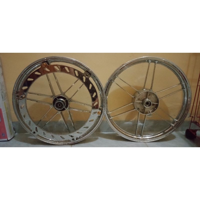 Jual Velg buel giga disc satria fu krom | Shopee Indonesia