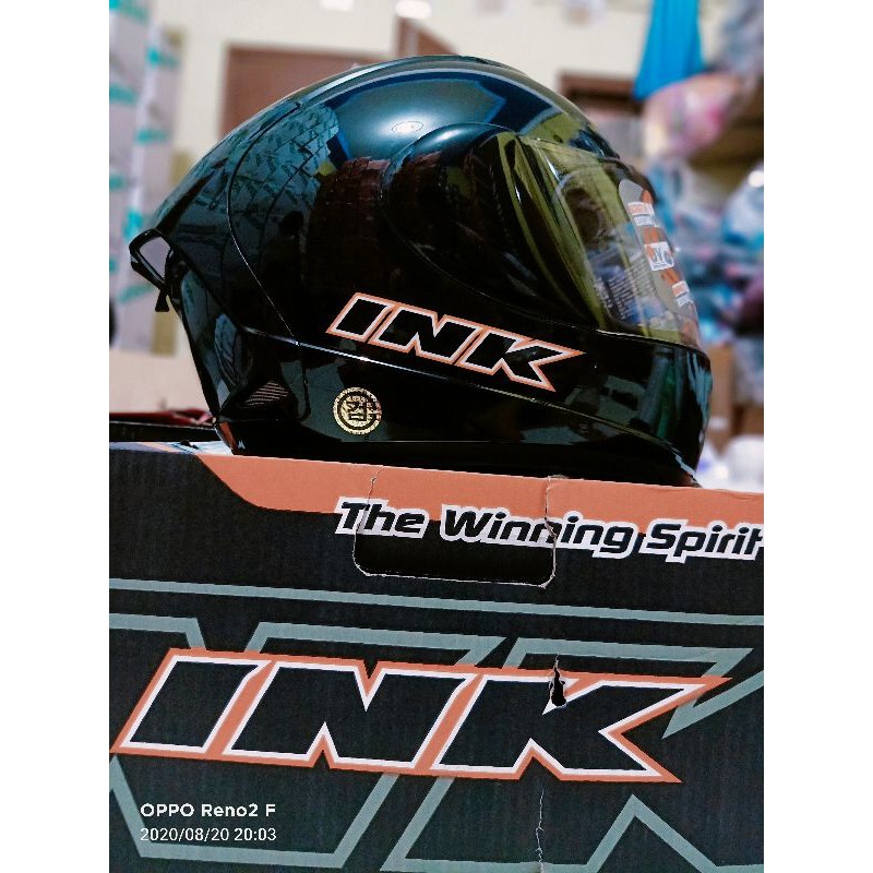 Jual HELM INK CL MAX BLAK METALIK | Shopee Indonesia