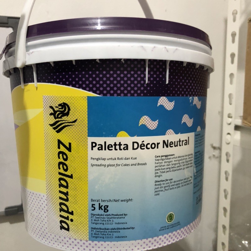 Jual Paletta Decor Neutral / Pengkilap Roti Kue / Glaze Cake Bread ...
