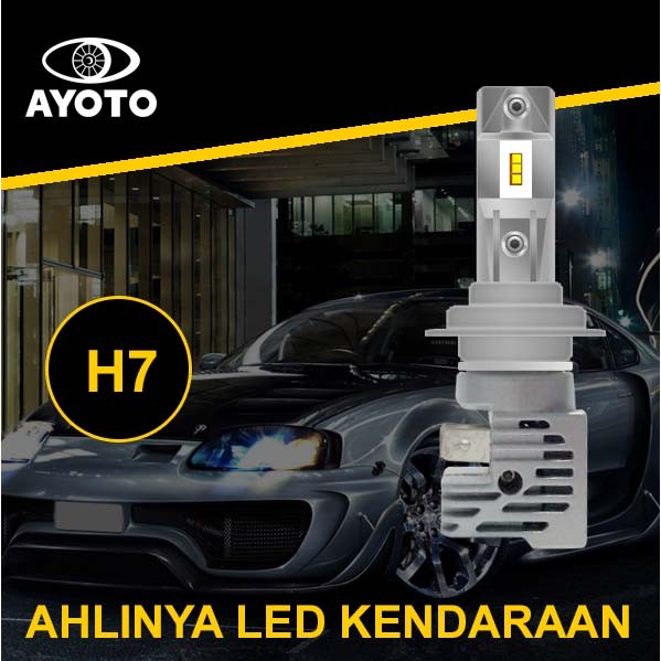 Jual Lampu Led Mobil Ayoto H Original Set Shopee Indonesia