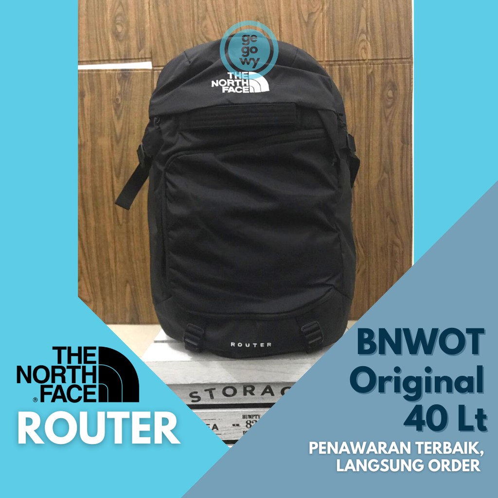 Jual Backpack TNF Router 40L | Shopee Indonesia