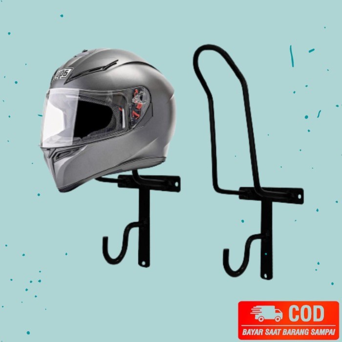 Jual READY!!! NEW MODEL GANTUNGAN HELM / RAK GANTUNG JAKET DAN HELM ...