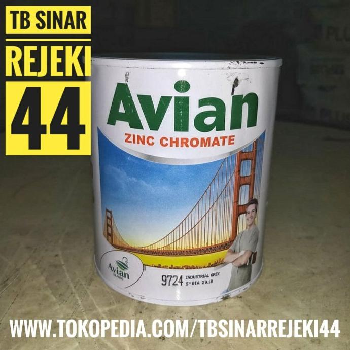 Jual AVIAN ZINC CHROMATE 1 KG CAT DASAR PRIMER ANTI KARAT BESI SENG