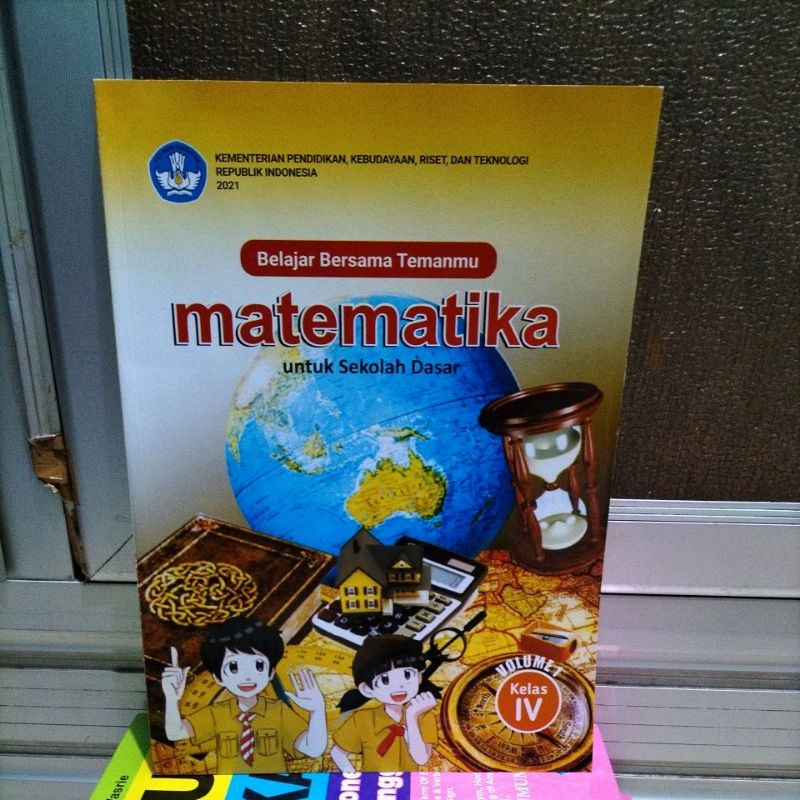 Jual Buku Paket Matematika Kelas 4 Sd Terbaru Volume 1 Dan 2 Shopee Indonesia 8744