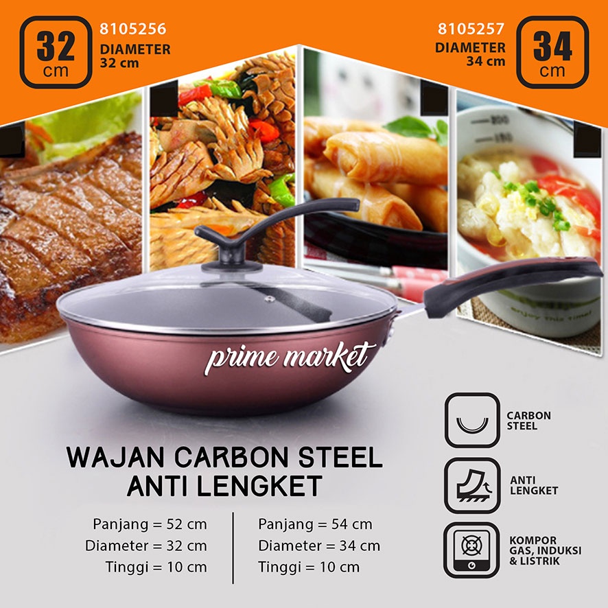 Jual Wajan Anti Lengket Cm Penggorengan Anti Lengket Cm Wok