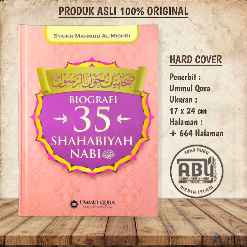 Jual Biografi 35 Shahabiyah Nabi Muhammad Shallallahu Aalaihi Wasallam