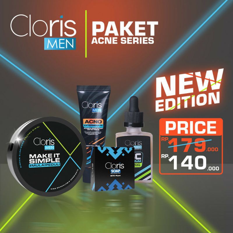 Jual ClorisMen Cloris Soap For Men | Parfume Parfum | Sabun Wajah Muka ...