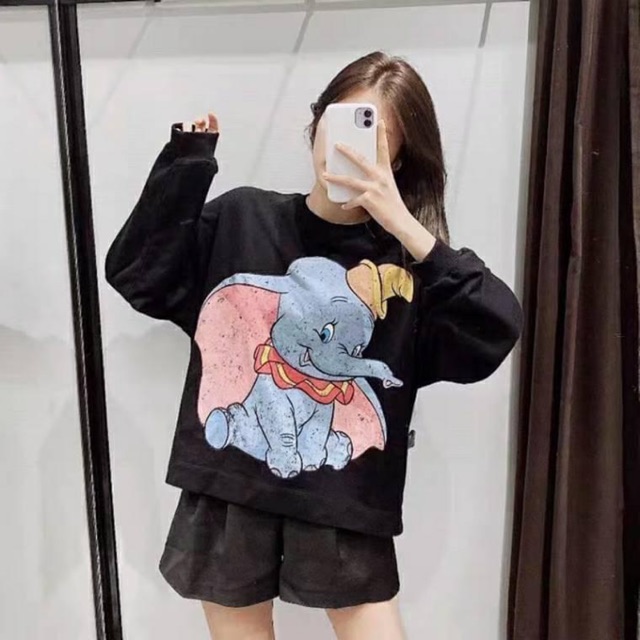 Jual Sweatshirt Sweater ZARA Dumbo Shopee Indonesia