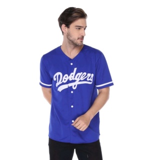 Promo Jersey baseball baju baseball Pria Wanita dodgers salur putih - L  SESUAI FOTO Diskon 20% di Seller Dunia Aksesoris - Karanganyar, Kota  Bandung