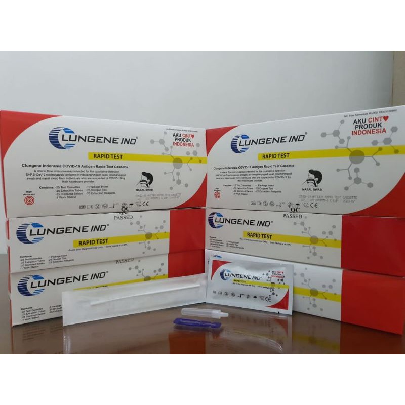 Jual Alat Swab Test Antigen Rapid Per Box - Bisa Di Pakai Test Sendiri ...