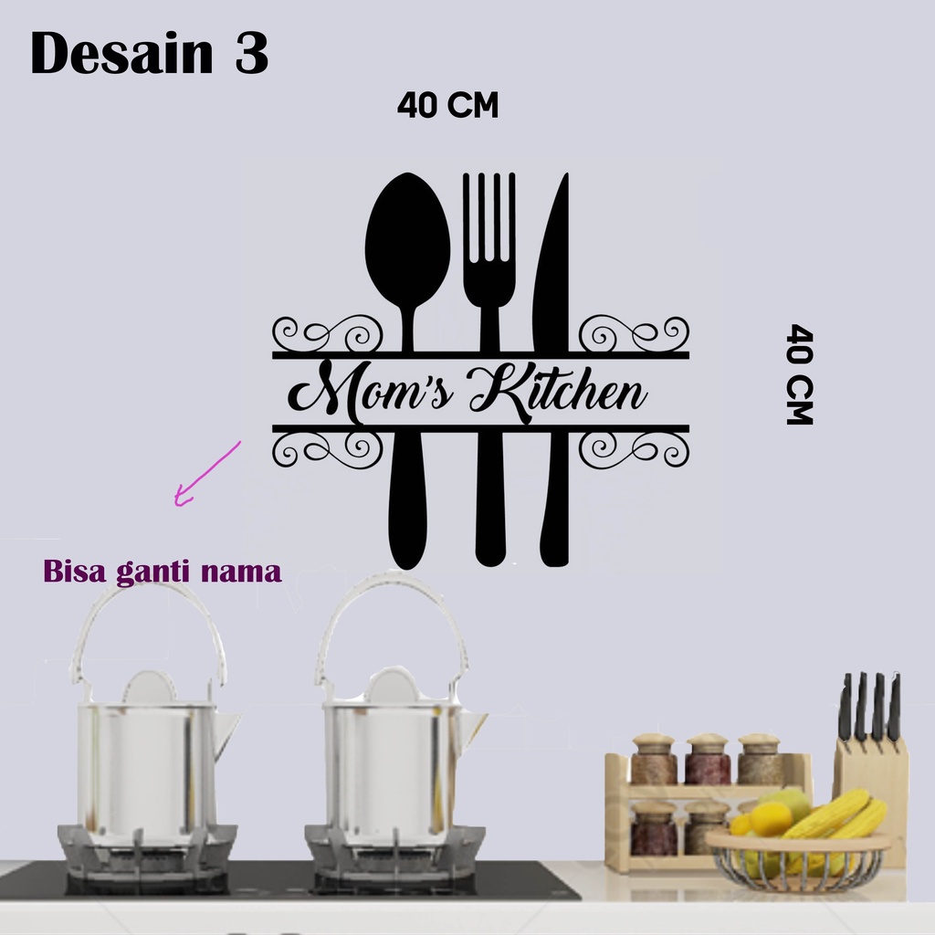 Jual Stiker Cutting Dapur Anti air Stiker dapur Stiker cantik stiker ...