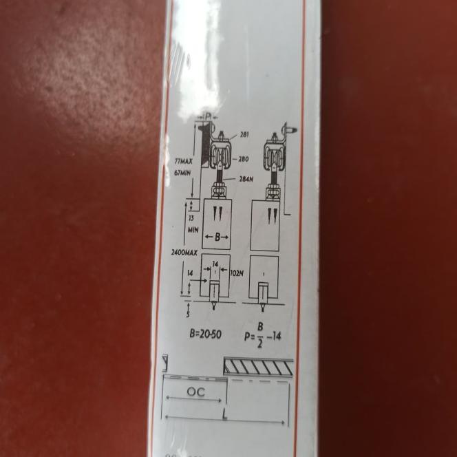 Jual Rel Sliding/Rel Sleding/Engsel Pintu/Kunci Pintu | Shopee Indonesia