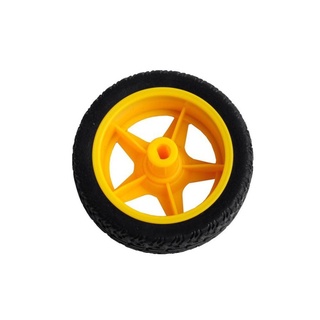 Jual Ban Motor DC Roda Untuk Gear Box Kuning Mobil Smart Car Arduino ...