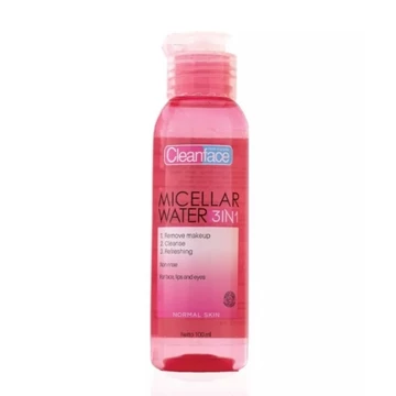 OliveShop Cleanface Micellar Water 3in1 Clean Face Normal Oily Skin 100ml 250ml