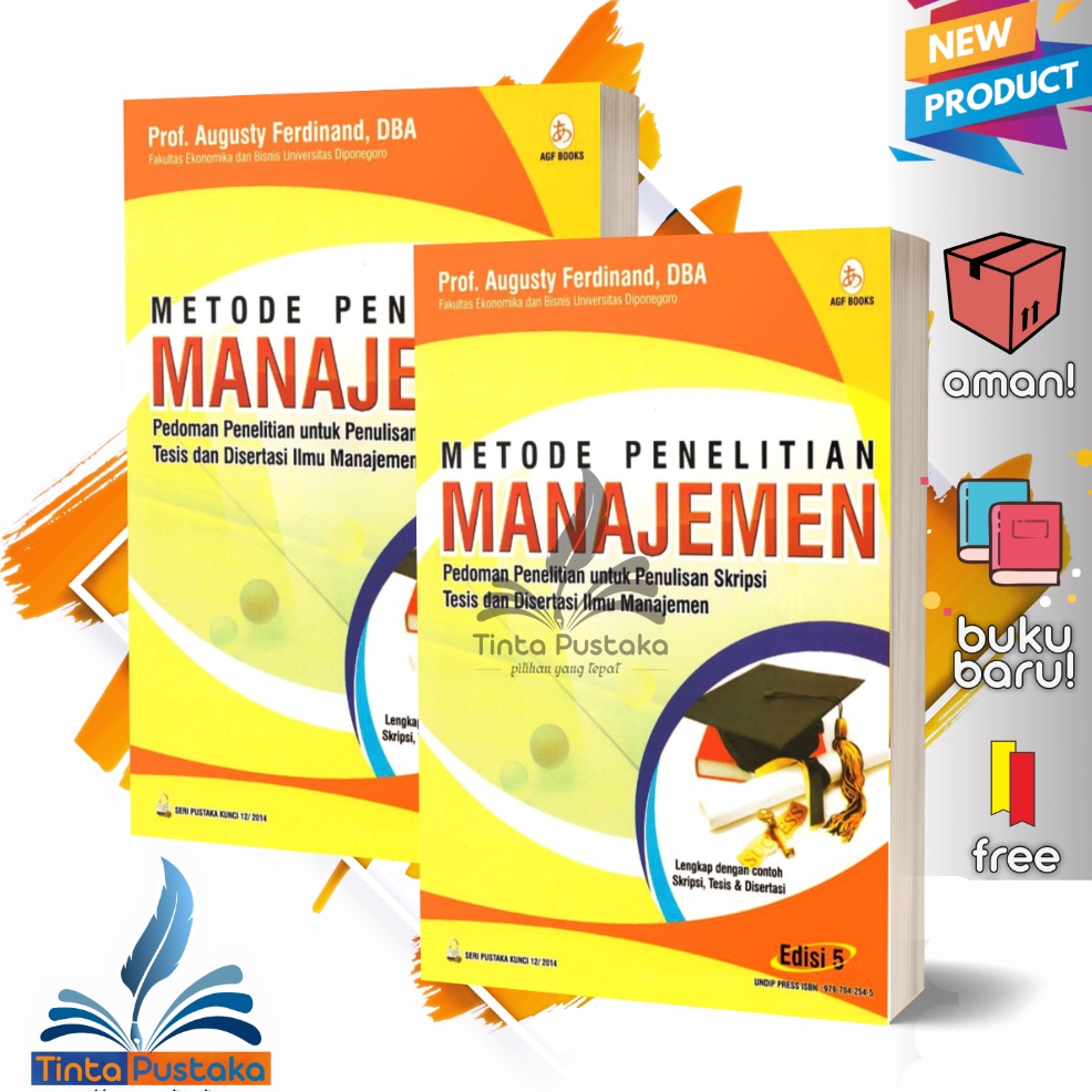 Jual Metode Penelitian Manajemen Edisi 5 - Prof Augusty Ferdinand ...