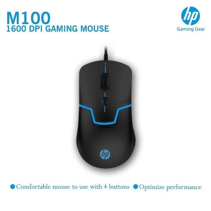 Jual HP M100 Gaming Mouse LED 1000 Dpi Original | Shopee Indonesia