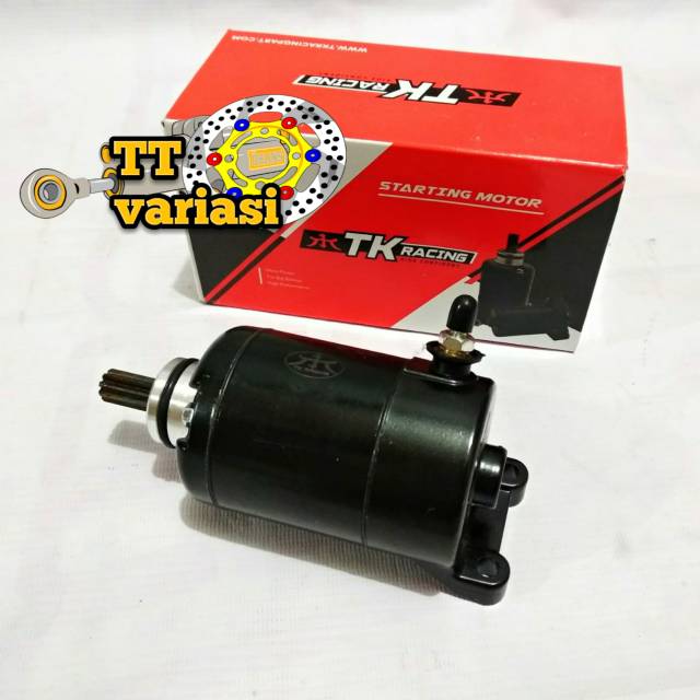 Jual Dinamo Starter Klx Bore Up Cc Tk Racing Black Shopee Indonesia