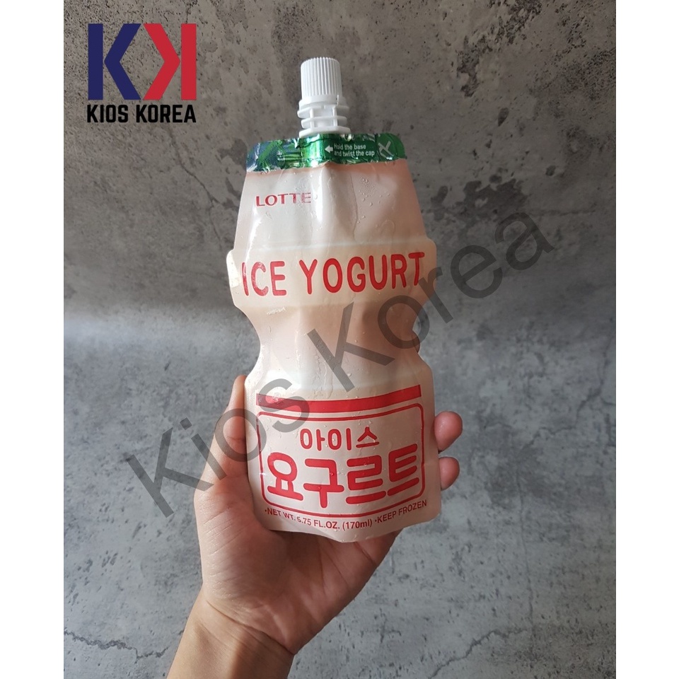 Jual Lotte Ice Yogurt 170ml Pouch - Minuman Es Rasa Yogurt Made in ...