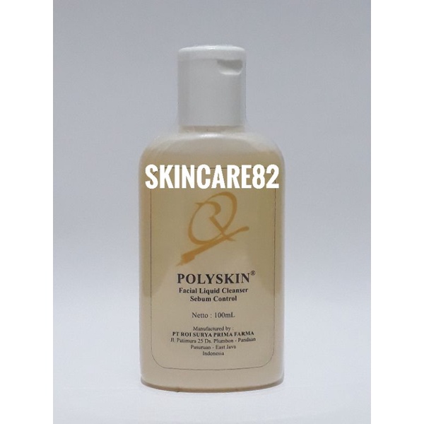 Jual Polyskin Facial Liquid cleanser Sebum Control | Shopee Indonesia