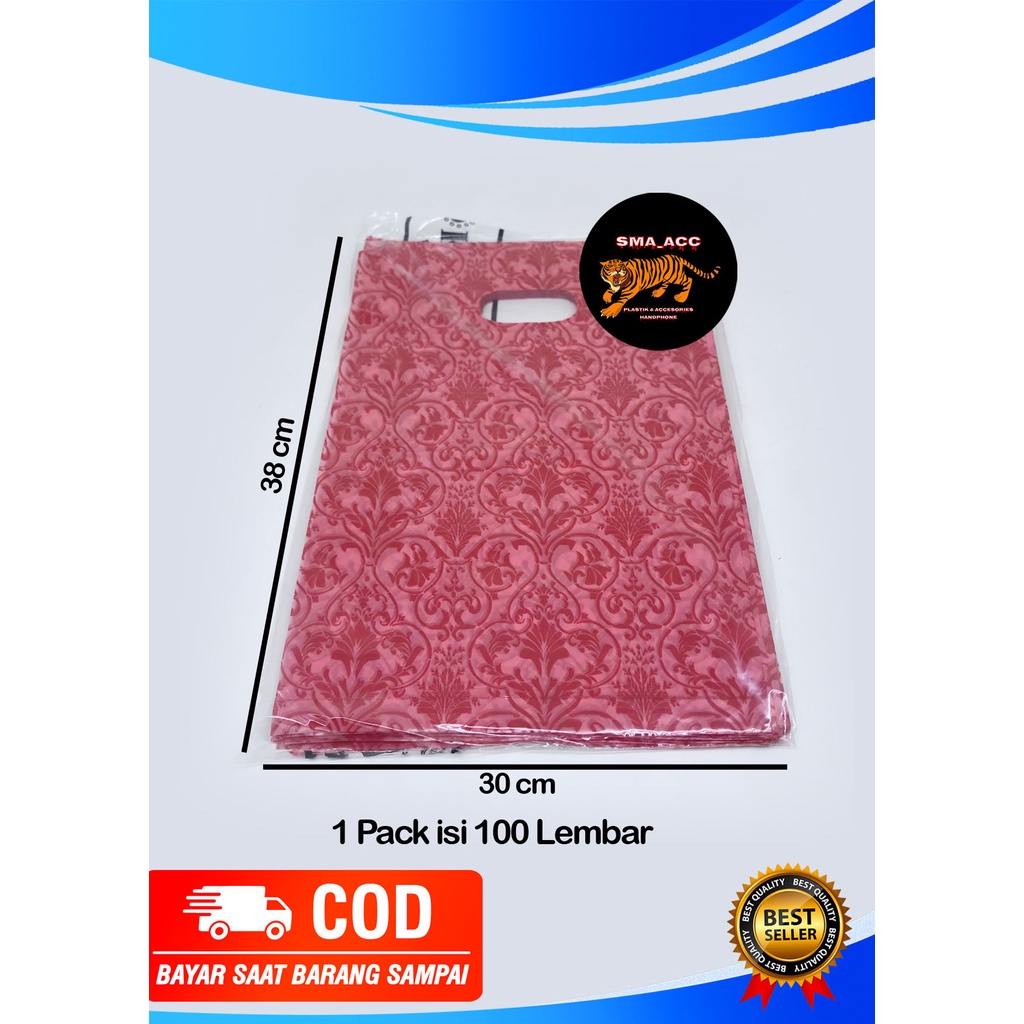 Jual Plastik Hd Oval Uk X Motif Batik Isi Lembar Merk King