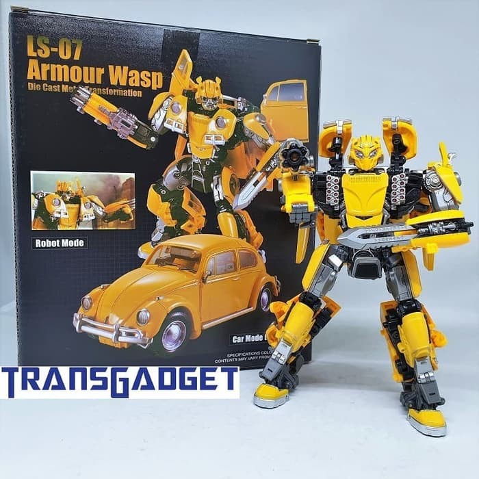 Jual Terlaris Bmb Transformers Ls-07 Bumble Bee B-127 - Robot Mpm7 