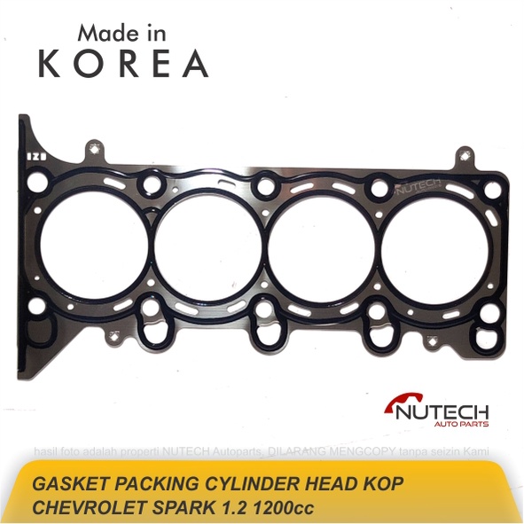 Jual GASKET PACKING HEAD KOP CHEVROLET SPARK 1.2 1200 CC IDENTIK ORI ...