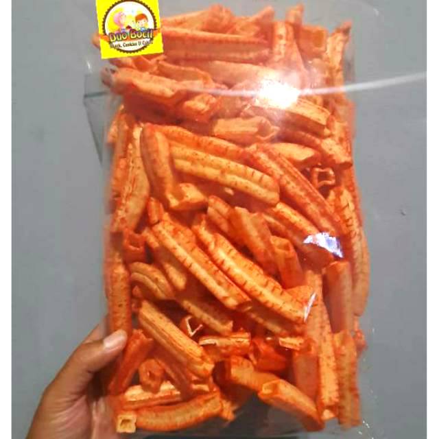 Jual Stik Kentang Potato Snack Rasa Keju 200 Gram Duo Bocil Snack