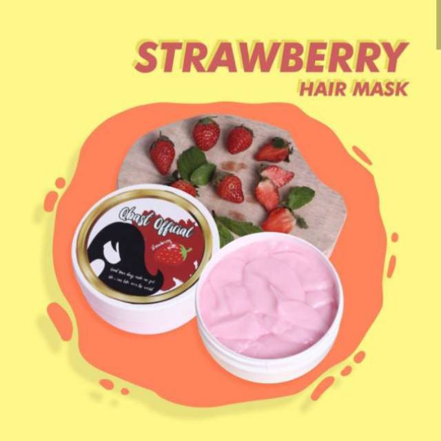 Jual Hair Mask Strawberry by DISTRIBUTOR RESMI Qbast Official Shopee