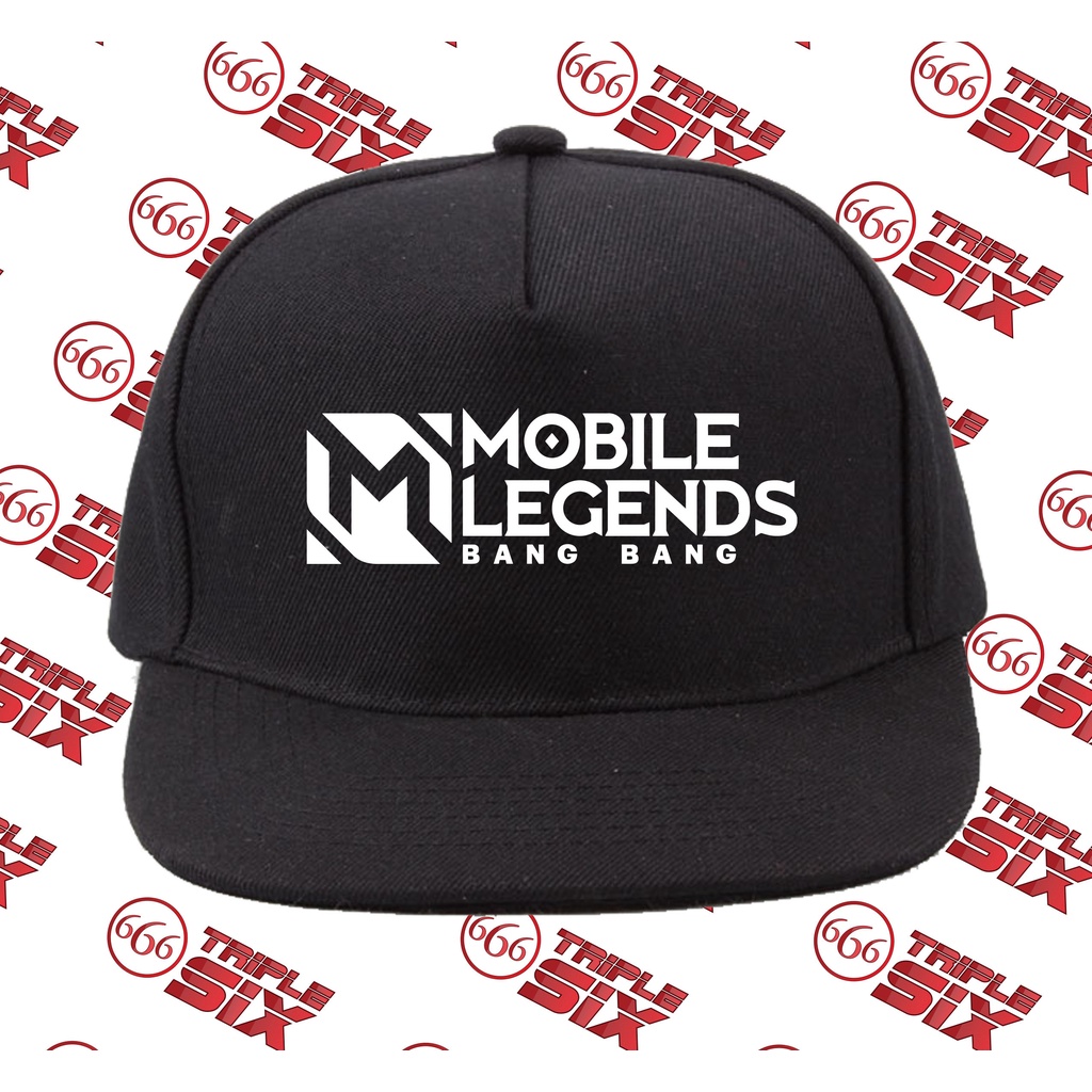 Jual Topi Snapback Cotton Mobile Legends Bang Bang new Logo | Shopee ...