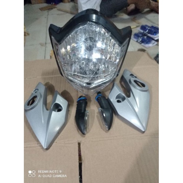 Jual Lampu Depan Vixion Old Plus Kupingan Dan Sein Shopee Indonesia