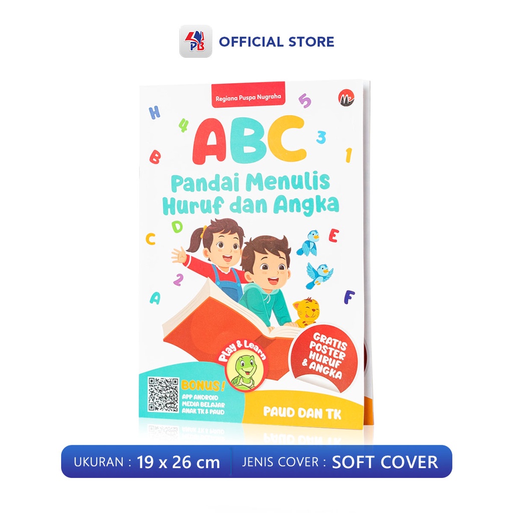 Jual Buku Belajar Anak TK PAUD ABC Pandai Menulis Huruf dan Angka / 10 ...