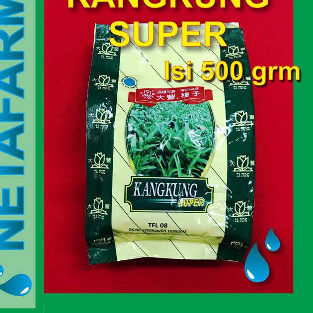 Jual ⏏╫ Benih Biji Bibit Tafung Ta Fung Kangkung Super 500gr