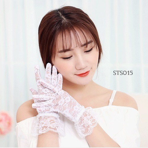 Jual wedding clearance gloves