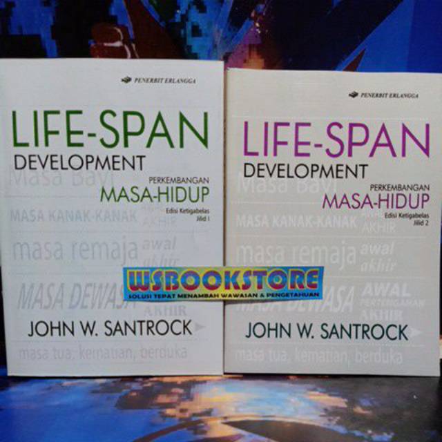 Jual PAKET BUKU Life-Span Edisi 13 Jilid 1&2 By Santrock | Shopee Indonesia