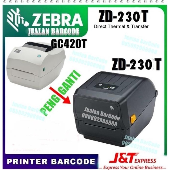 Jual Printer Label Barcode Zebra Zd230 Zd 230 Zd 230 Pengganti Gt820 Shopee Indonesia 4937
