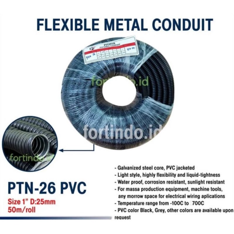 Jual FLEKSIBEL metal conduit FLEXPV 1