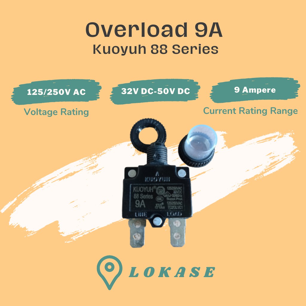Jual Overload 9A Kuoyuh 88 Series Thermal Relay Genset 9 Ampere ...