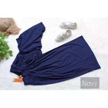 Celana Kulot Lebar Wanita Bahan Mongle Premium Pinggang Karet Bisa Cukup Sampai Jumbo