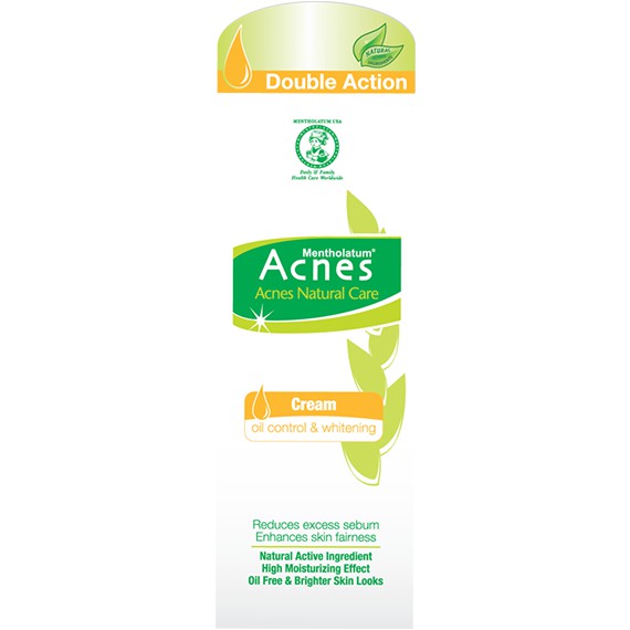 Jual Acnes Natural Care Oil Control And Whitening Cream 40gr Shopee Indonesia 8782