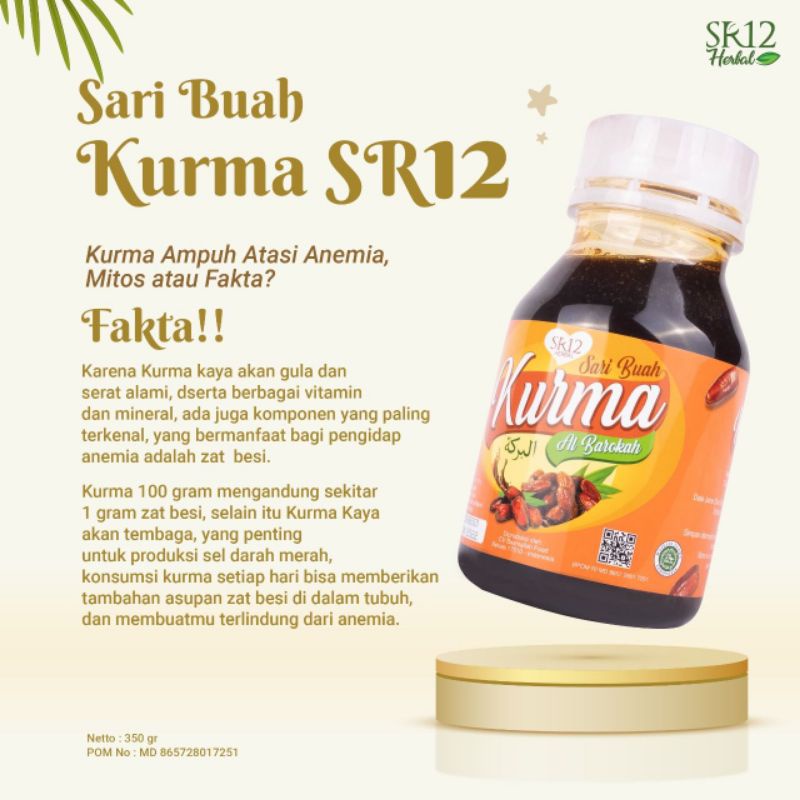 Jual Sari Buah Kurma Sr12 Shopee Indonesia